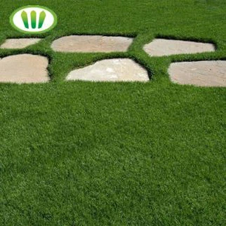 Grænt gervi teppi fyrir heimili landmótun