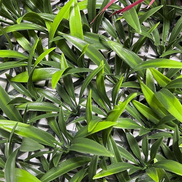 artificial grass wall interior