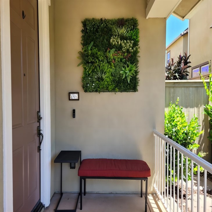grass wall interior